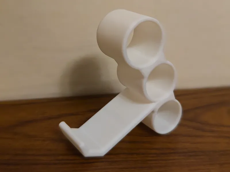Wider pinky saver & phone stand - 21 min print 13g