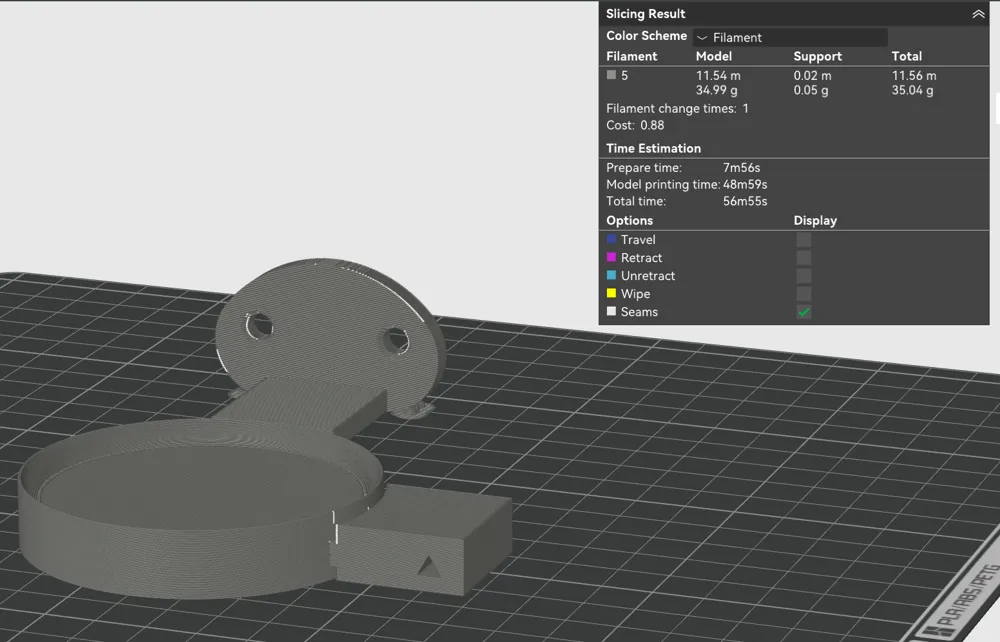 Model A Format Compasition Vtech RM5754HD Wall Stand - 54 Mins - Free 3D Print Model - MakerWorld