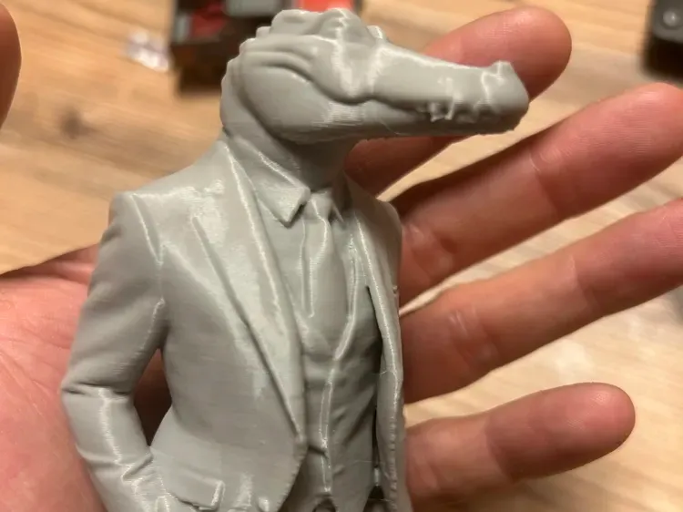 Crocodile in a Suit