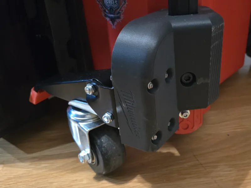 Packout Rolling Dolly Caster Mounts