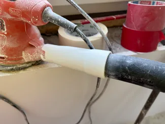 Orbital sander adapter to karcher WD3