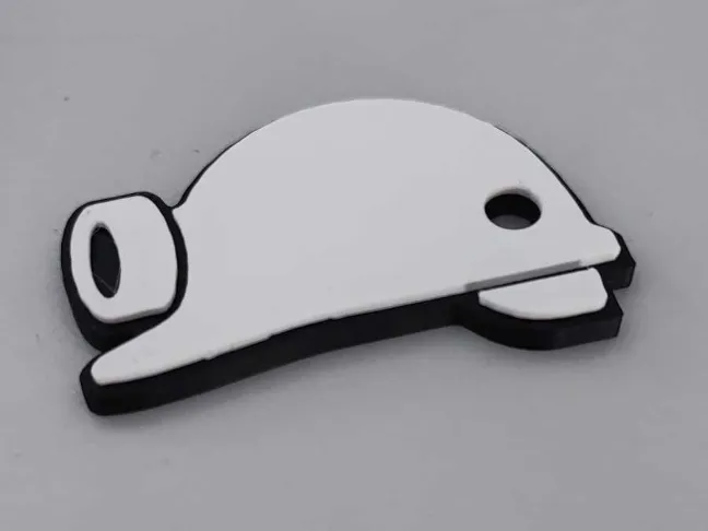 helmet keychain