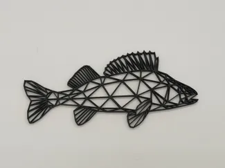 Barsch -Perch Wandbild