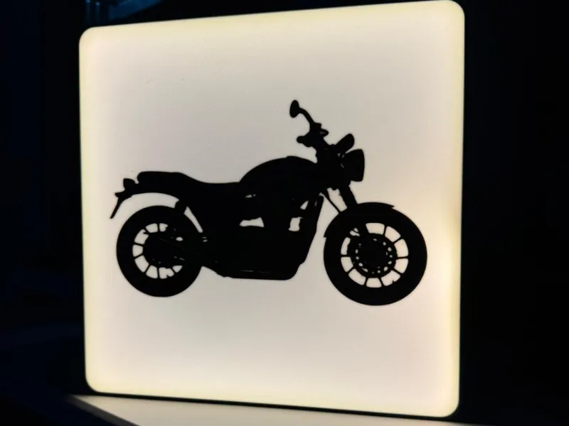 Lichtbox – Triumph Motorrad