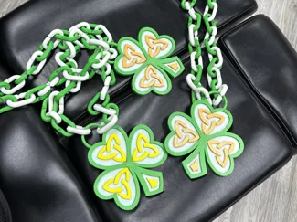 Celtic Shamrock Hype Necklace