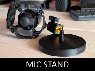 Microphone Stand with 3/8" Thread