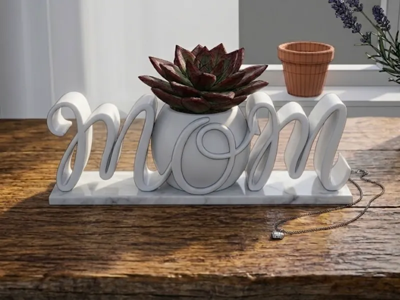 Mom vase