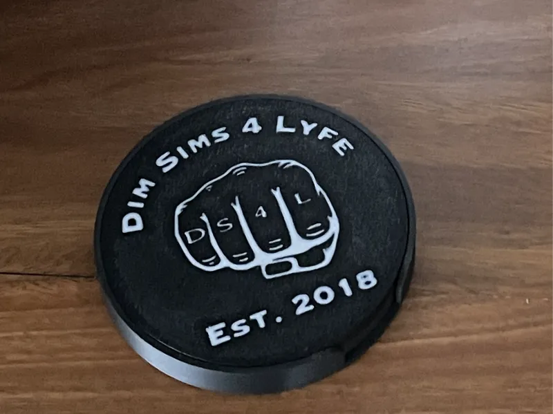 Dim Sim 4 Lyfe Coaster Set