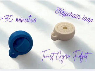 Keychain Gyro Fidget