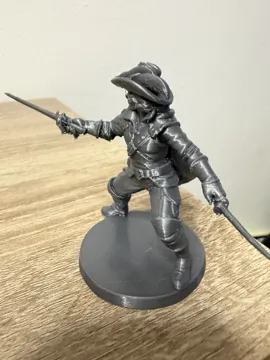 Modelo para impresión 3D: Duelist — vista de referencia 4