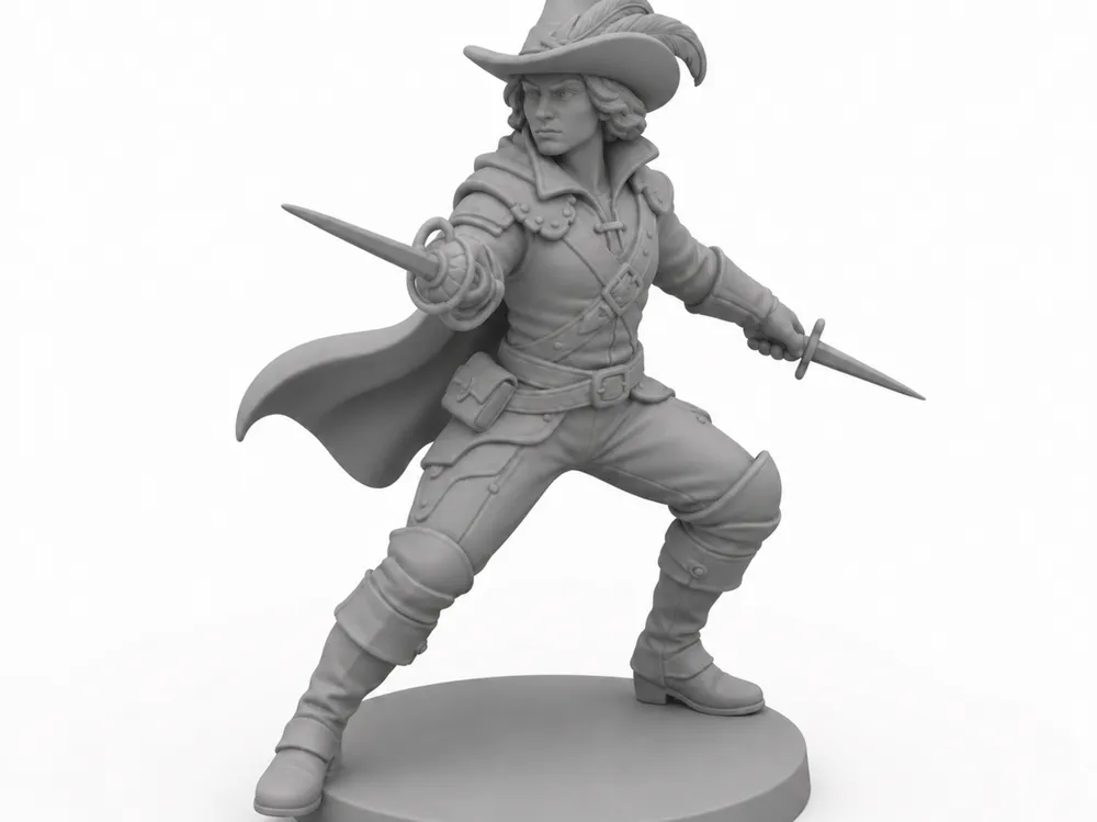 Modelo para impresión 3D: Duelist. Referencia del modelo original.