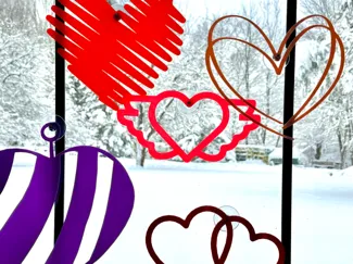 Love Is In The Air — 9 Hanging Valentines Decor