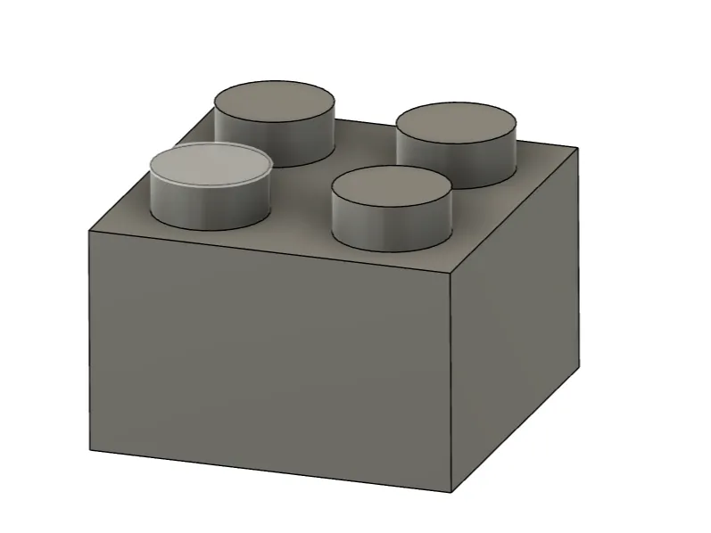 Brick 2x2 Legocompatible