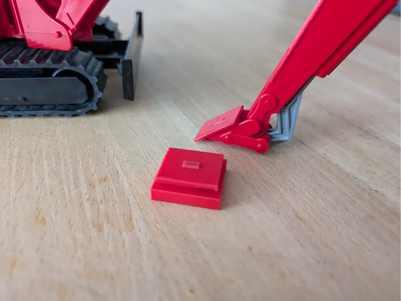 Bruder Excavator Quick Change Adapter