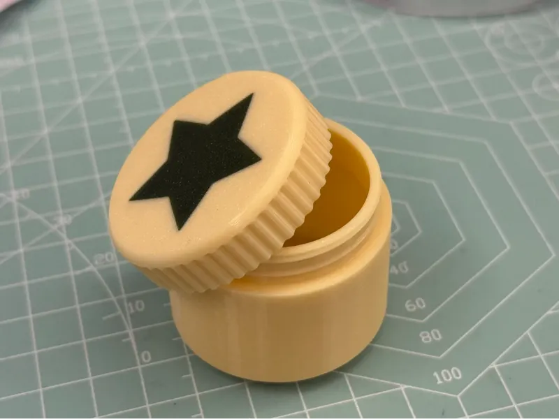 螺纹星星小罐子 Threaded Small Jar