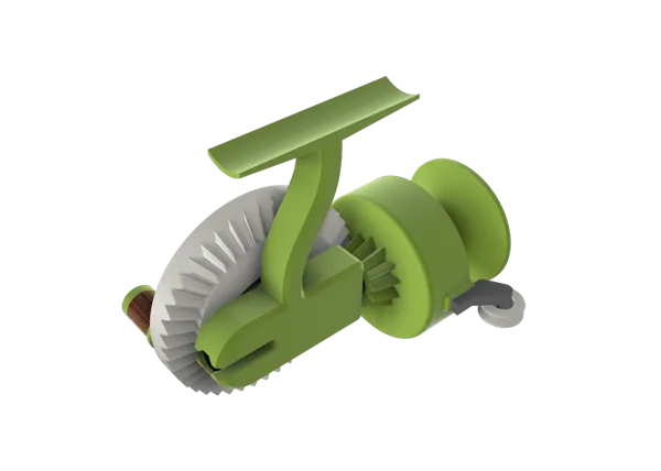 Moulinet de pêche multi-matériaux (PLA, PC, Nylon, TPU)