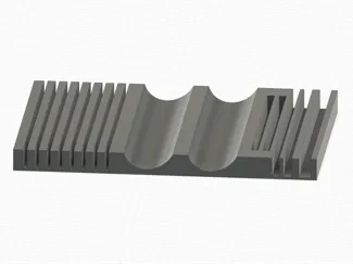 Clay Rulers Blades Working Storage Tray