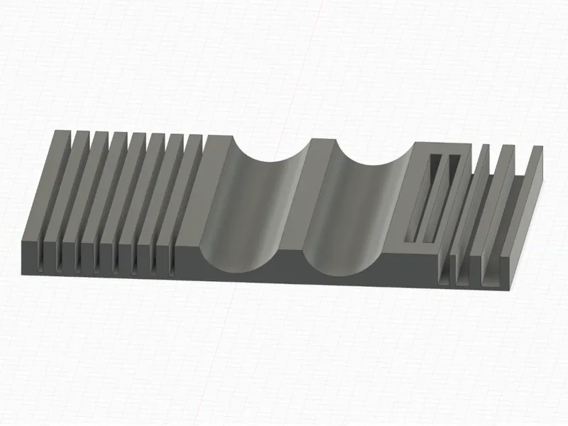 Clay Rulers Blades Working Storage Tray