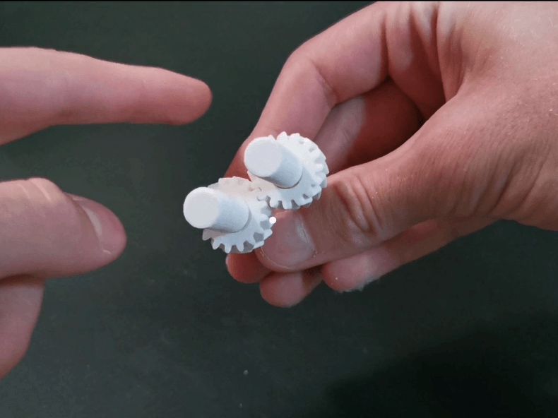 Gear Fidget (print in place)