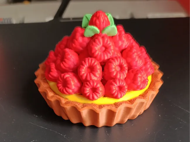 Tartelette framboise