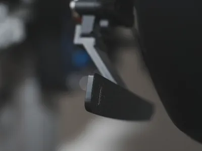 Extended Paddle Shifters for Aliexpress Button Box
