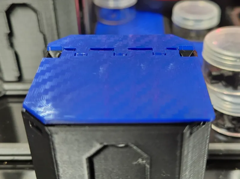 1x1 Hinged Snap Lids For Multibin