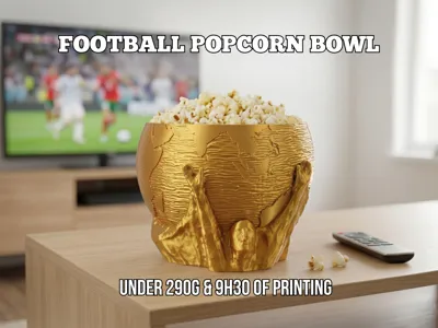 WORLD CUP POPCORN BOWL