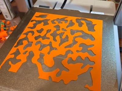 M81 Inspired Camo Stencil