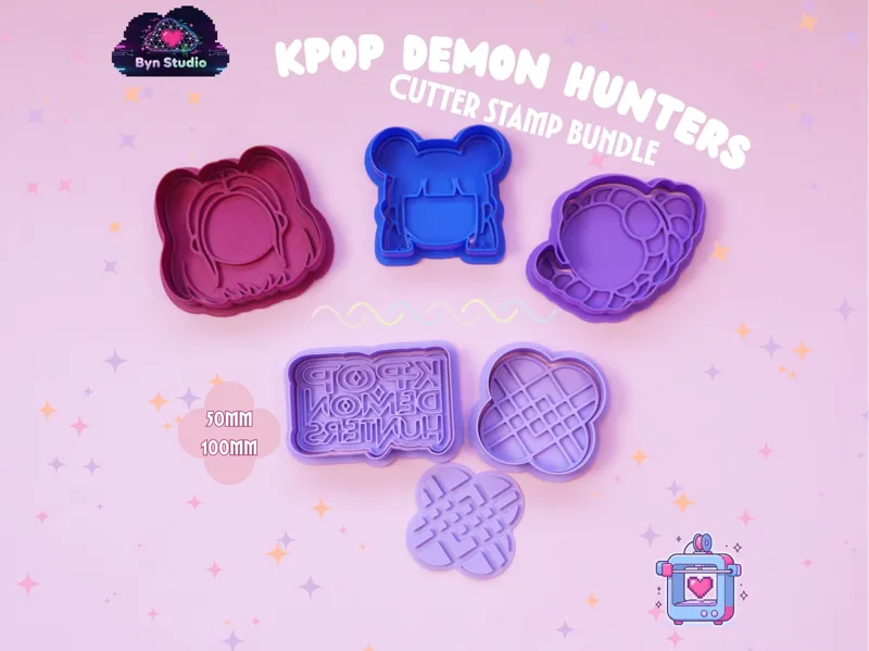 KPop Demon Hunters - Cutter Stamp bundle
