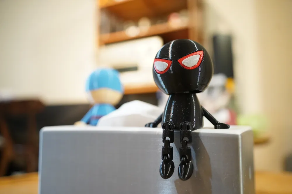 Chibi Spider-Man Stress Relief Button Model Toy (No AMS Required ...