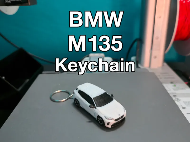 BMW M135 (series 1) Keychain (PIP WW)