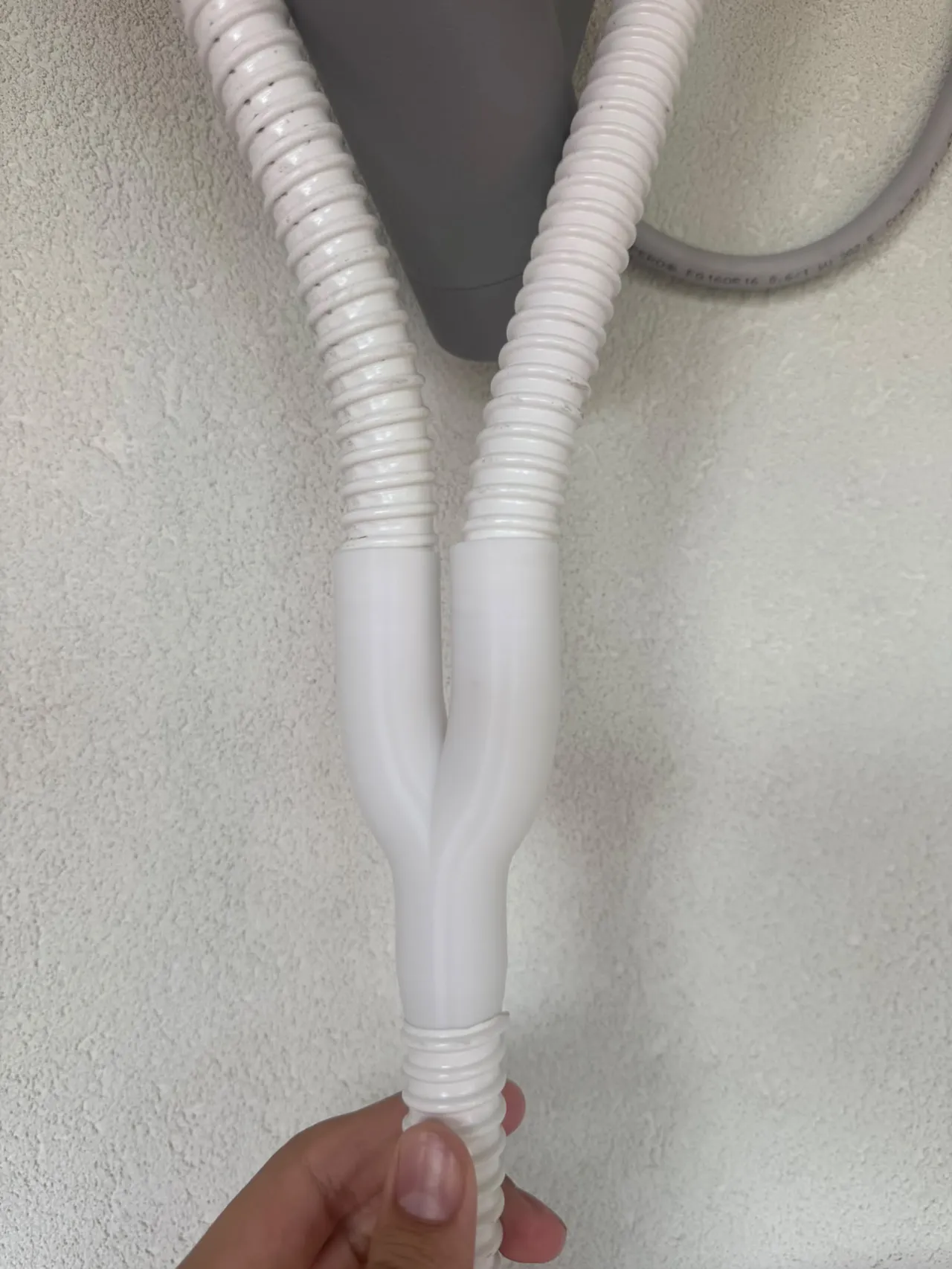 Connettore scarico condensa dual split view 2