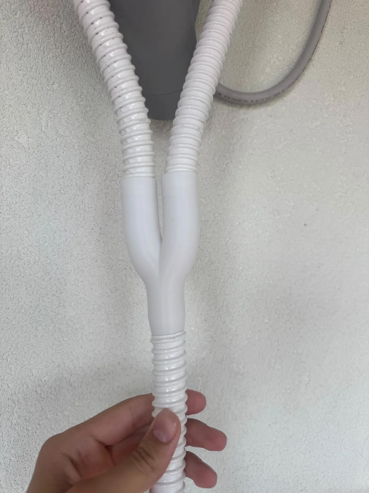 Connettore scarico condensa dual split view 3