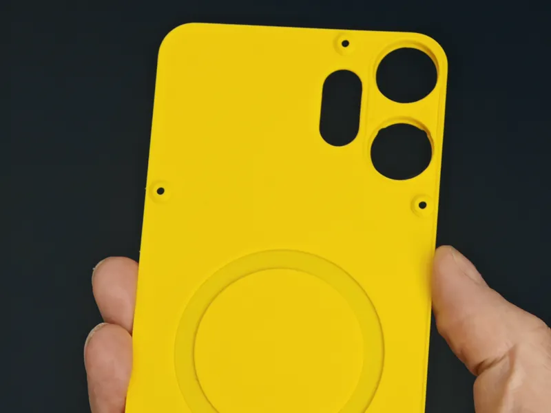 CMF Phone 2 Pro rear case with Magsafe cutouts