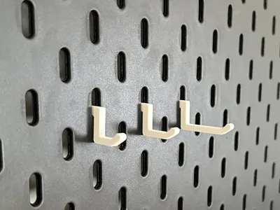 Hook for IKEA Skadis differenz sizes