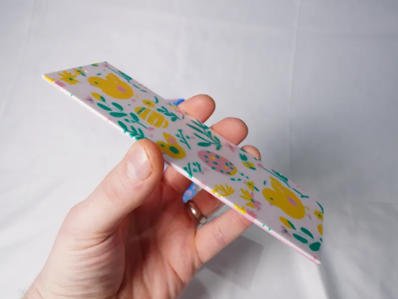 Chick and Easter Egg Bookmark