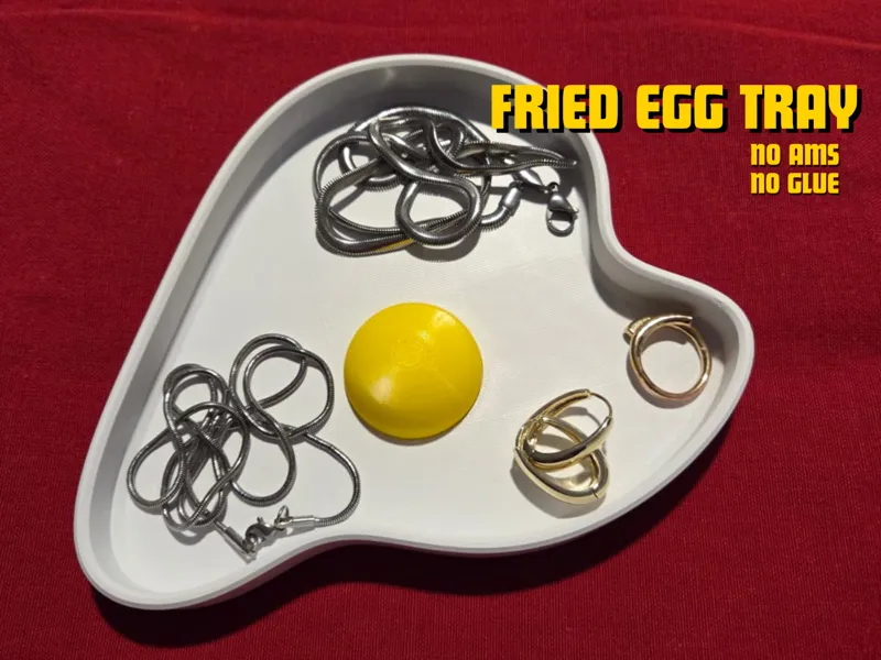 Fried Egg Tray - No AMS 