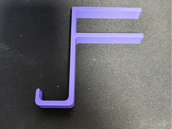 clip-on shelf hook