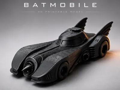 Batmobile 1989 Tim Burton's Universe Modular