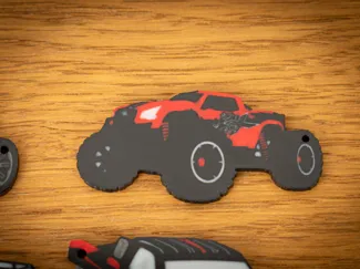 Traxxas X-Maxx Inspired Keychain