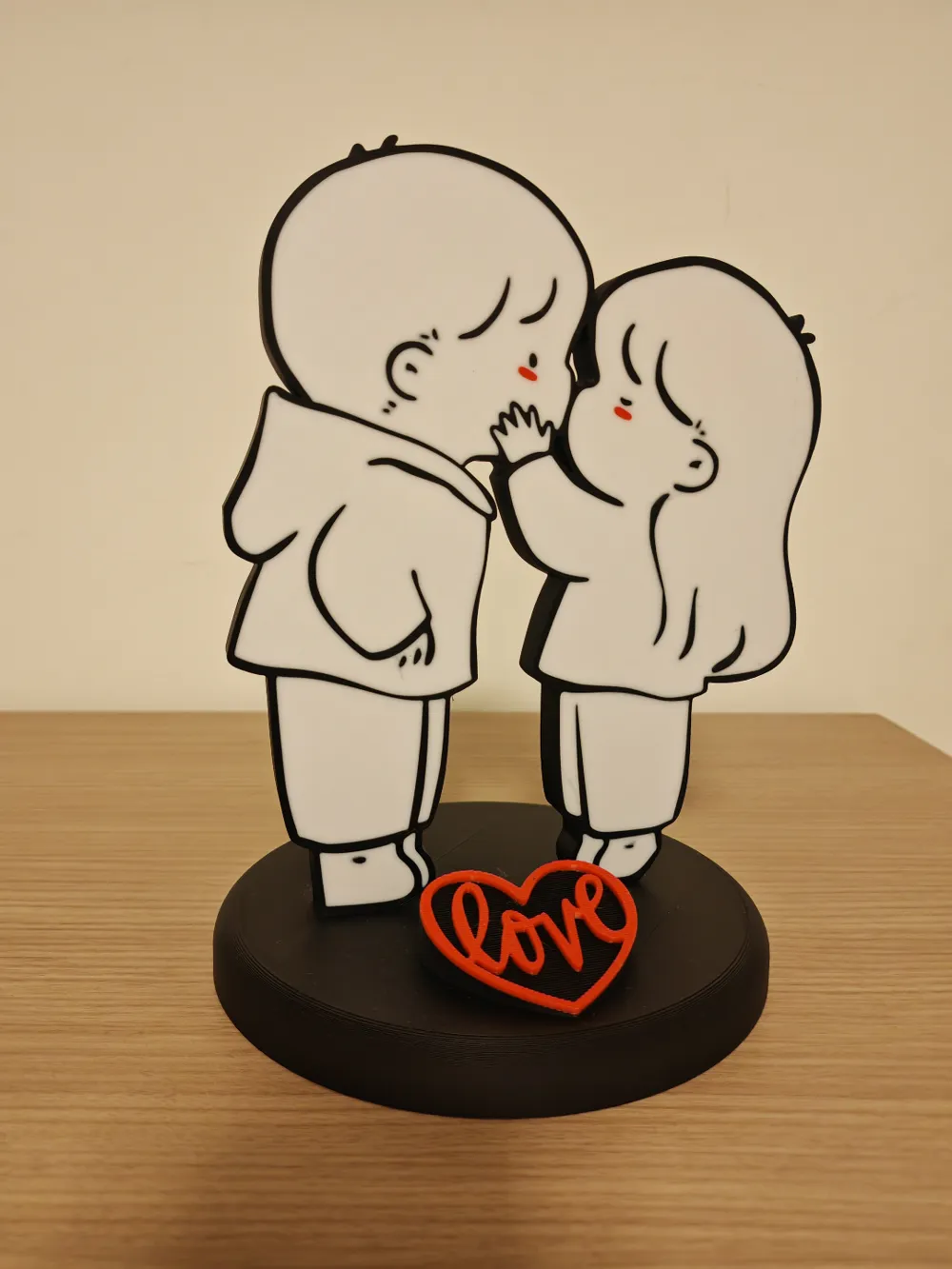 Couple in Love 3 Saint Valentine's day - Free 3D Print Model - MakerWorld
