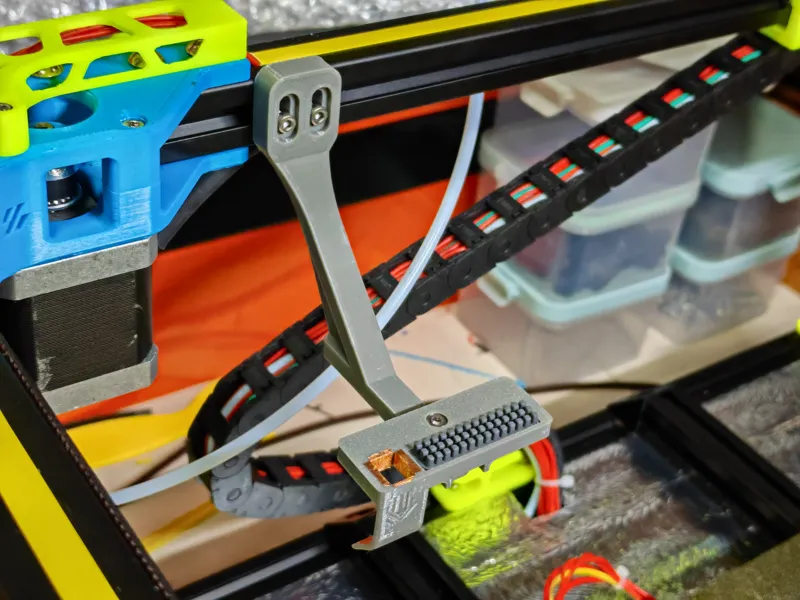 适用于voron2.4的龙门擦嘴弹料装置