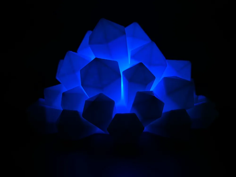 Ice Crystal Light by Pro3DTinkering - MakerWorld