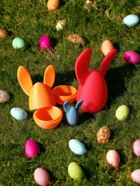 Œuf de Pâques surprise oreilles de lapin — photo 2