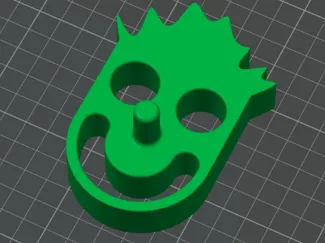 Creepy face