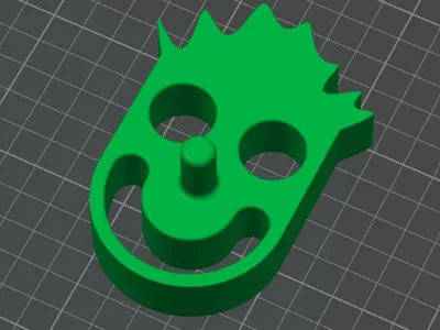 Creepy face
