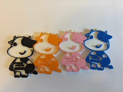 Moobaru Keychain