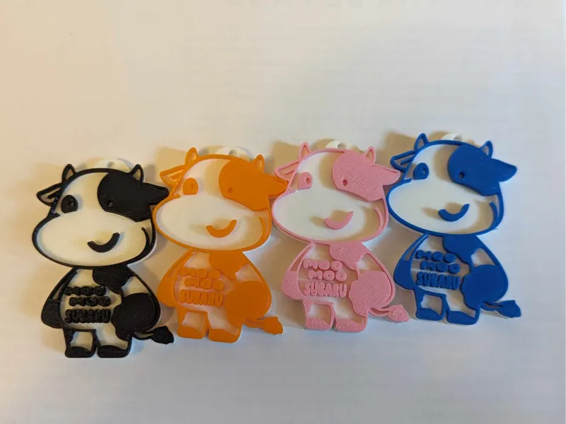 Moobaru Keychain