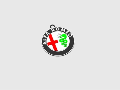 Alfa Romeo Keychain