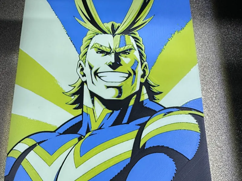 All Might (MHA) Hueforge 4 colours